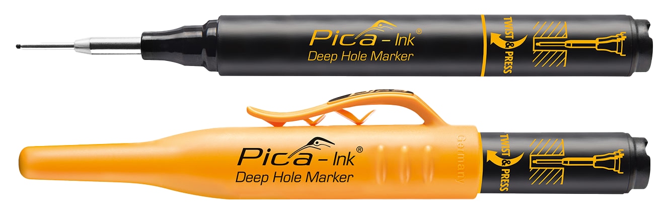 PICA Ink Tieflochmarker 150/46/SB, schwarz PICA Ink Tieflochmarker 150/46/SB, schwarz