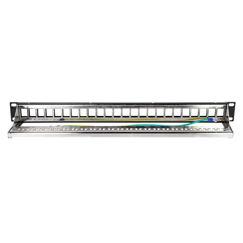 LOGILINK Patchpanel NK4058, 19",24 Keystone-Module, schwarz LOGILINK Patchpanel NK4058, 19",24 Keystone-Module, schwarz