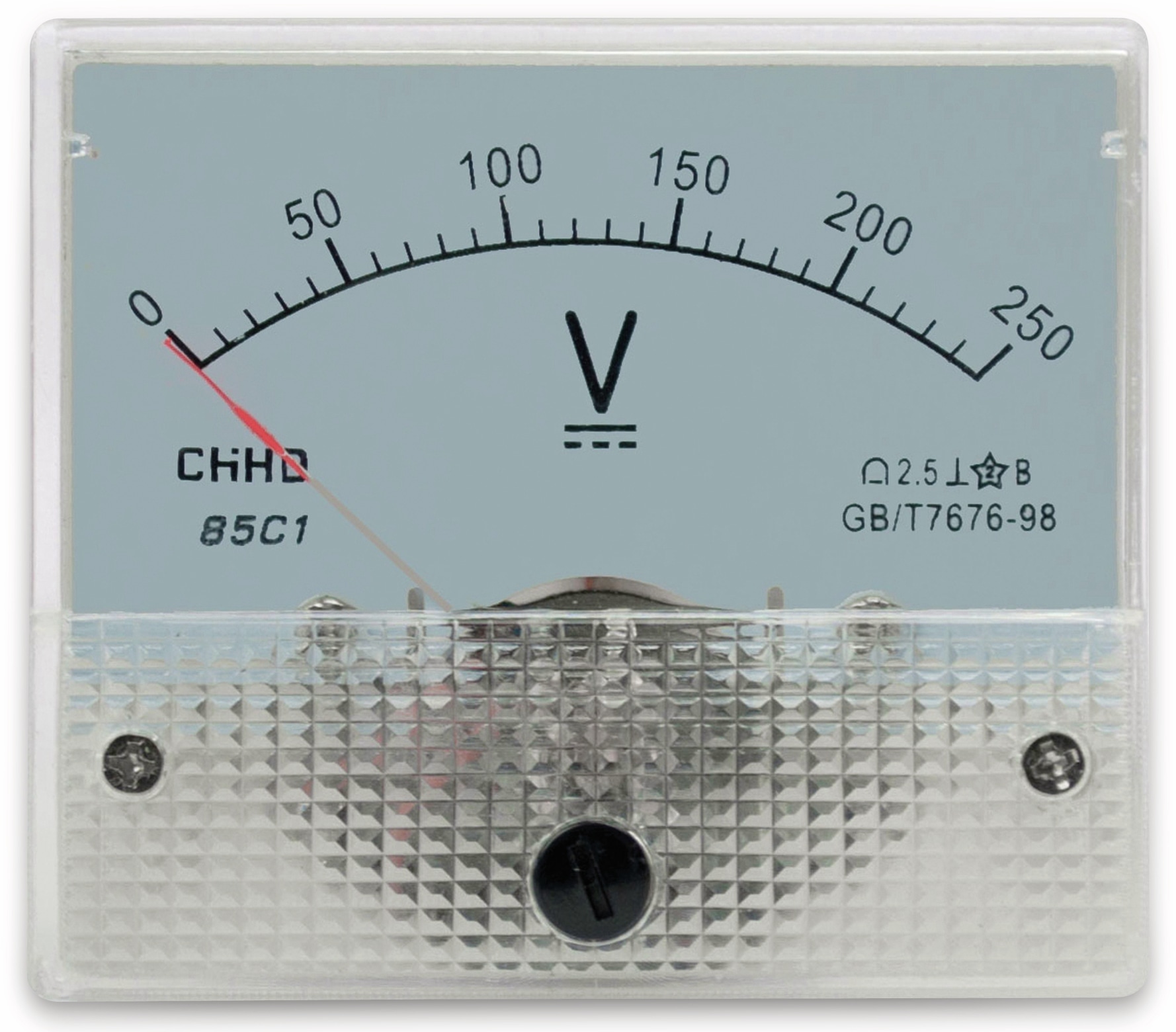 Einbau-Messinstrument, 0...250 V- Einbau-Messinstrument, 0...250 V-