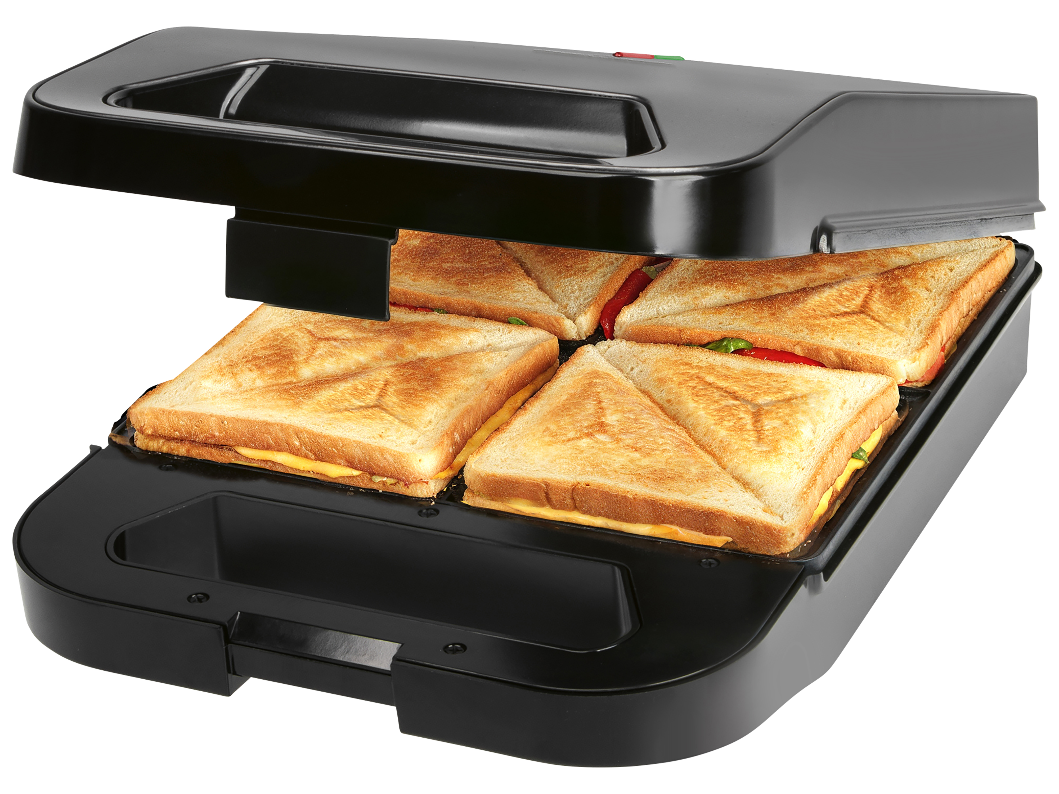 PROFICOOK Sandwichmaker PC-ST 1329, 4 Sandwiches, antihaftbeschichtet, 1600W PROFICOOK Sandwichmaker PC-ST 1329, 4 Sandwiches, antihaftbeschichtet, 1600W