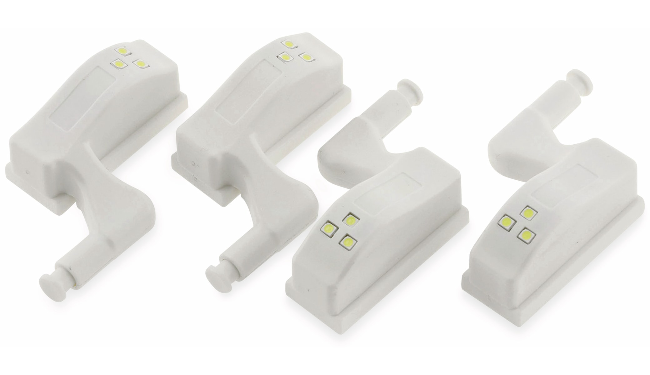 CHILITEC LED-Schrankleuchte 23106, 4er-Set, 6000K, weiß CHILITEC LED-Schrankleuchte 23106, 4er-Set, 6000K, weiß