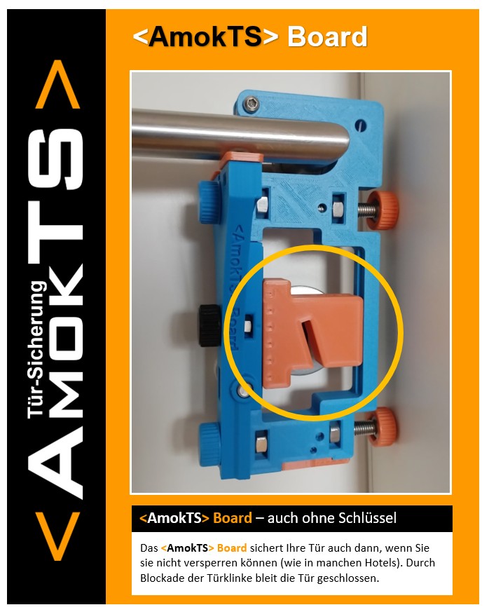 AMOKTS Türsicherung Board Türsicherung Board