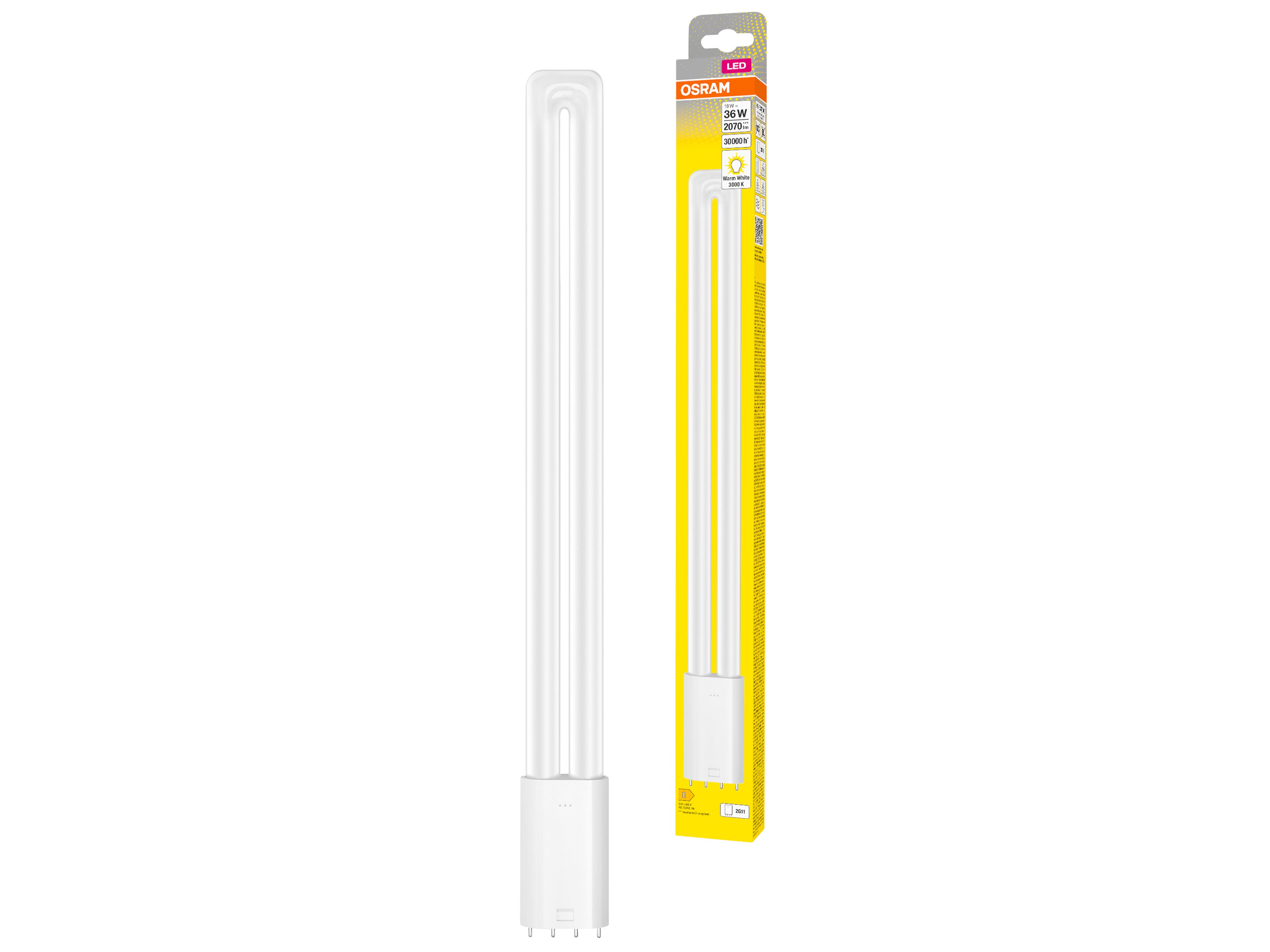 OSRAM LED-Lampe, Dulux L36, 2G11, EEK: E, 18W, 2070lm, 3000K OSRAM LED-Lampe, Dulux L36, 2G11, EEK: E, 18W, 2070lm, 3000K