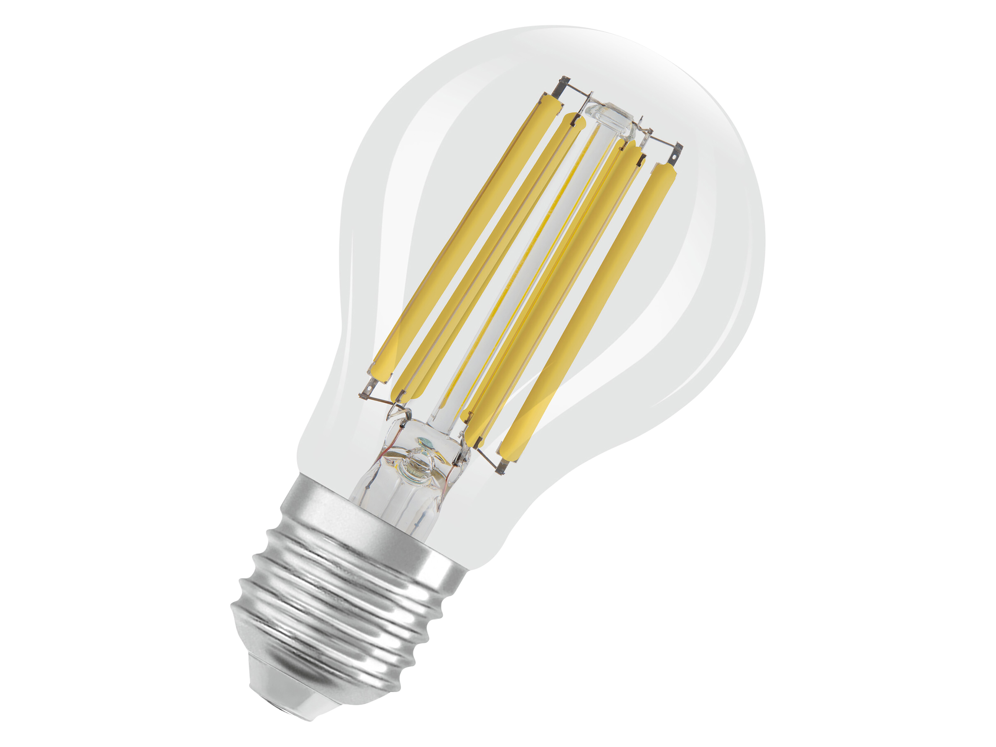 OSRAM LED-Lampe, E27, 7,2W, 4000K, EEK: A, 1521lm, warmweiß, IP20, klar