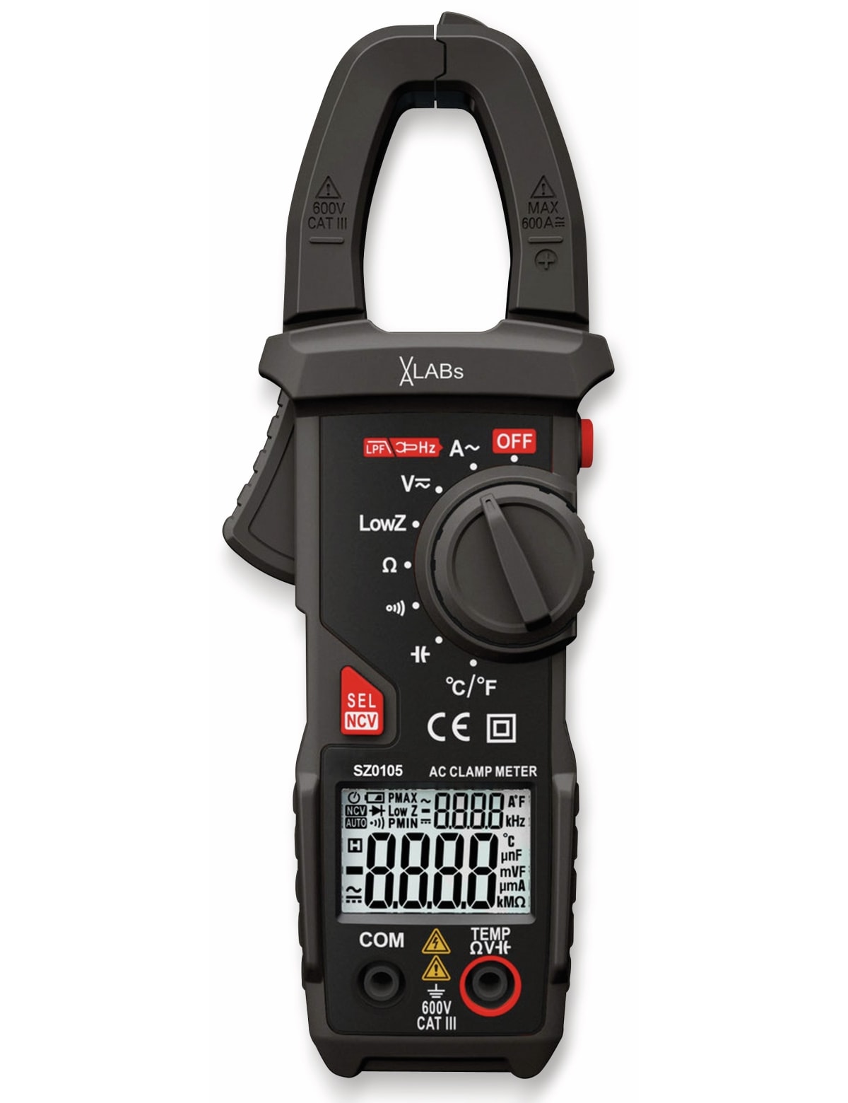 VA LABS SZ0105: Stromzange, 600 A AC