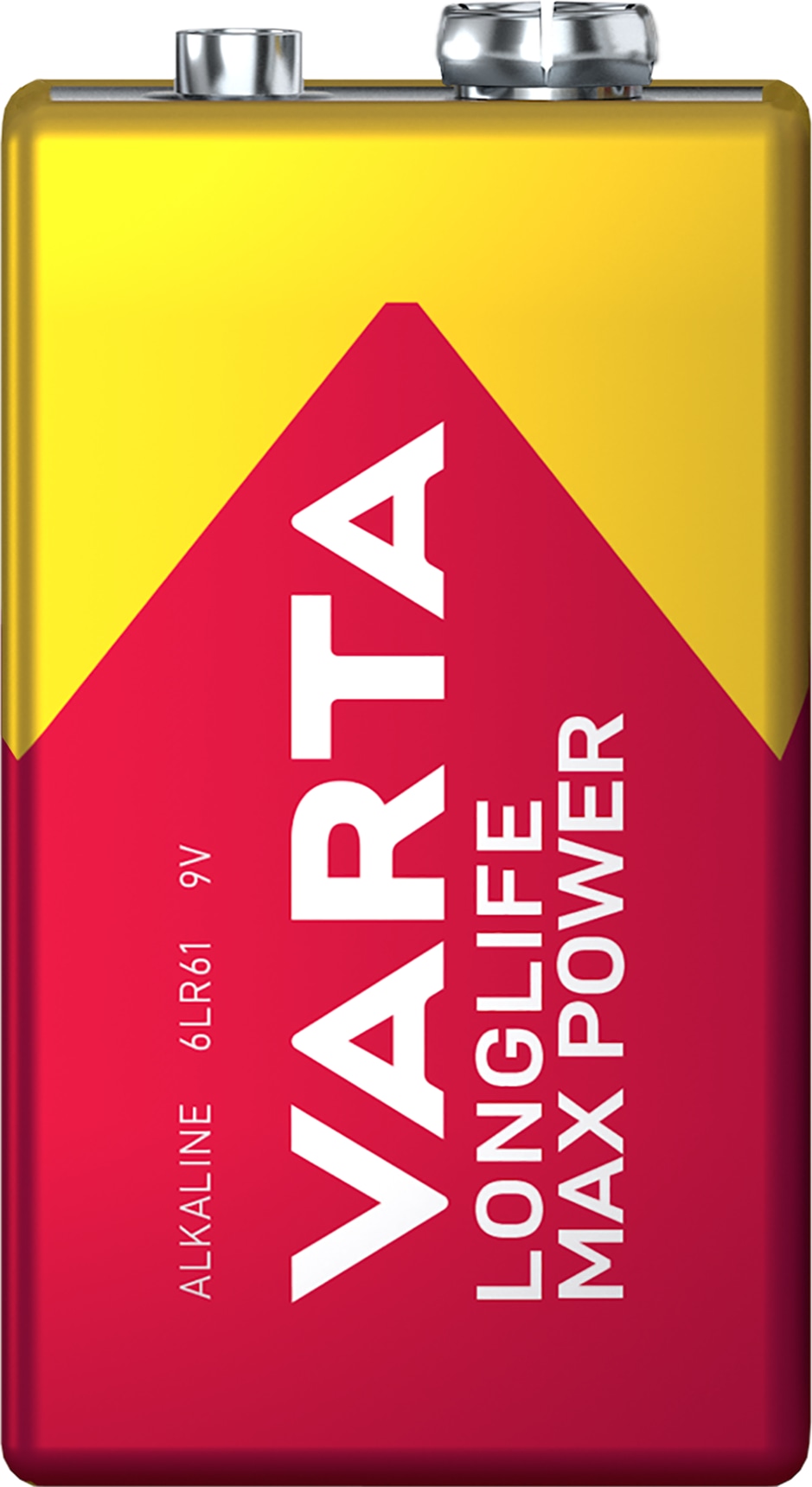 VARTA 9V-Blockbatterie, LONGLIFE, Max Power, 1St. VARTA 9V-Blockbatterie, LONGLIFE, Max Power, 1St.