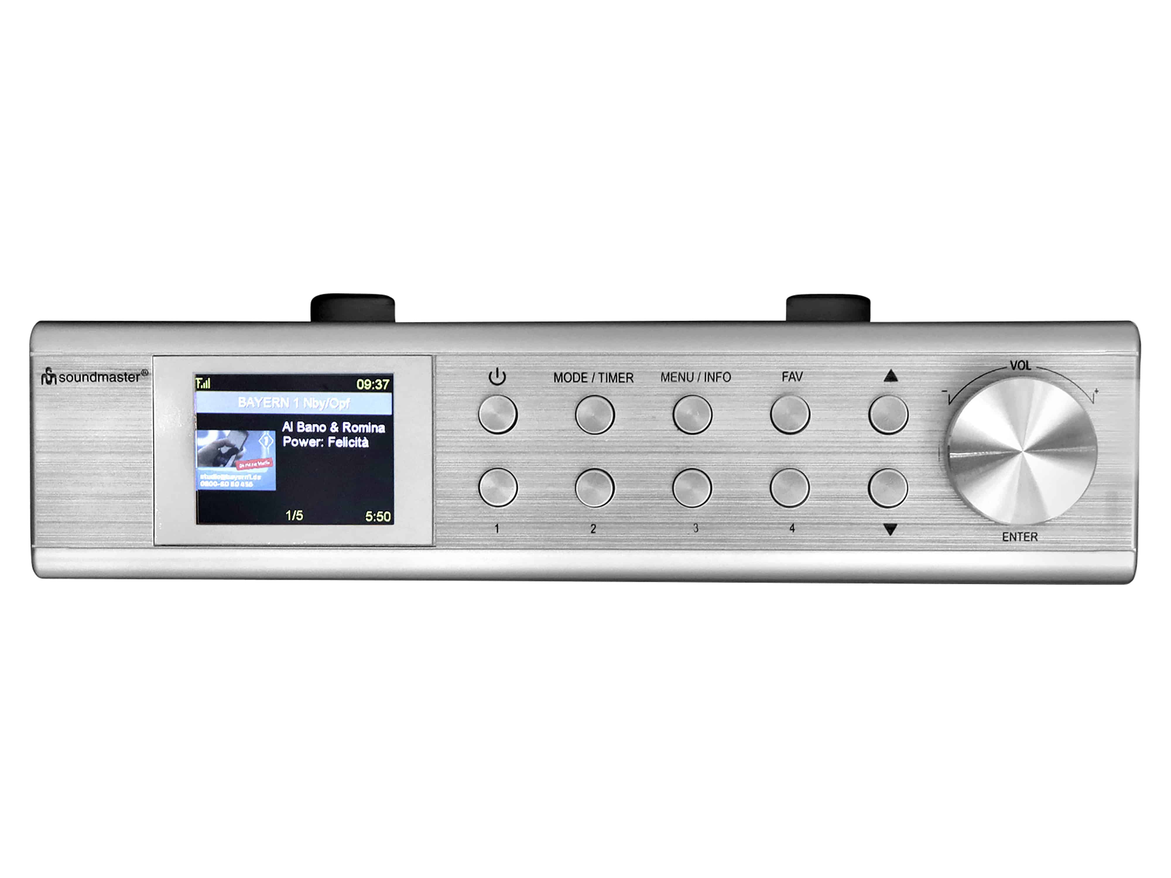 SOUNDMASTER Küchenunterbauradio, IR1500SI, Internet/DAB+, Bluetooth SOUNDMASTER Küchenunterbauradio, IR1500SI, Internet/DAB+, Bluetooth