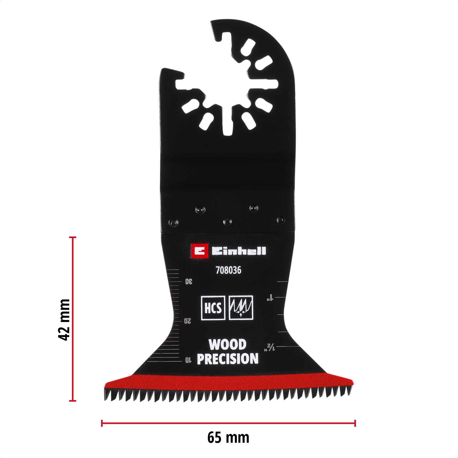 EINHELL Tauchsägeblatt, 708036, HCS Japanverzahnung, 65 mm