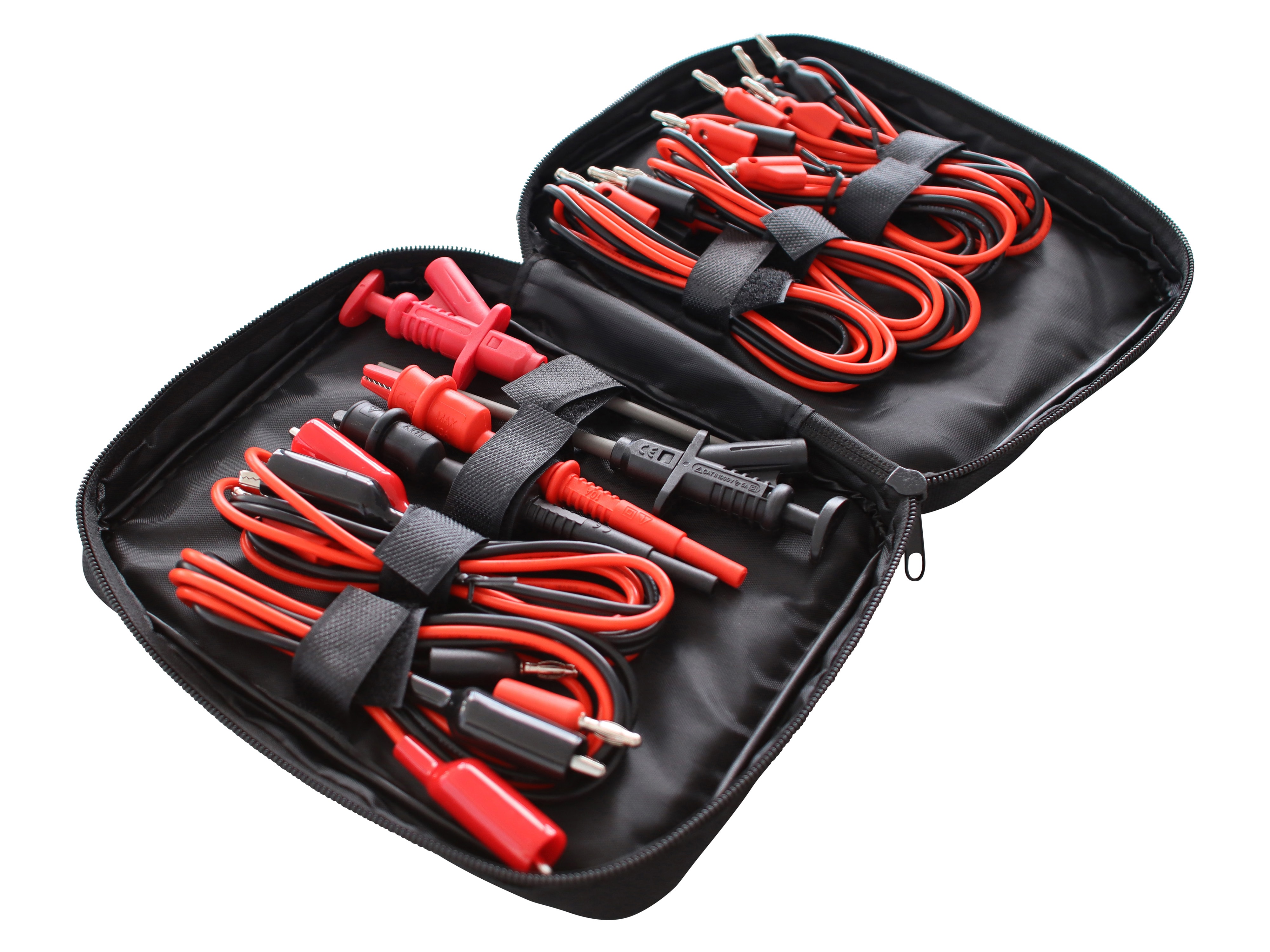 PEAKTECH Messzubehör-Set, P 8201, für Labornetzgeräte mit 4 mm Steckern PEAKTECH Messzubehör-Set, P 8201, für Labornetzgeräte mit 4 mm Steckern