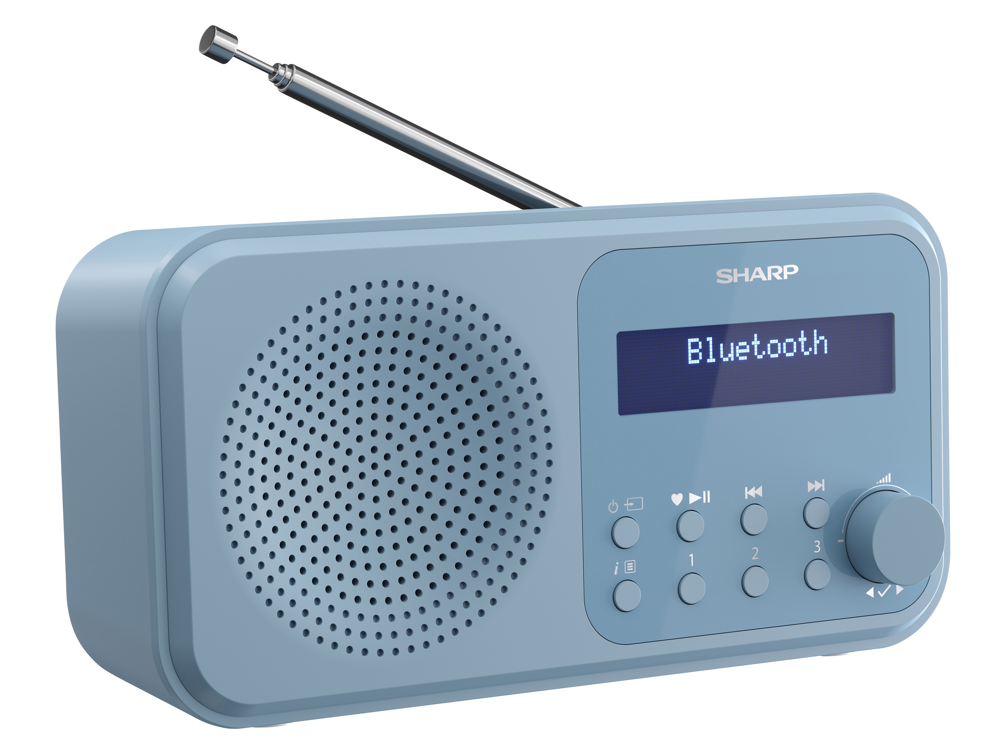 SHARP DAB+/FM Radio DR-P420, USB, Bluetooth, blau SHARP DAB+/FM Radio DR-P420, USB, Bluetooth, blau