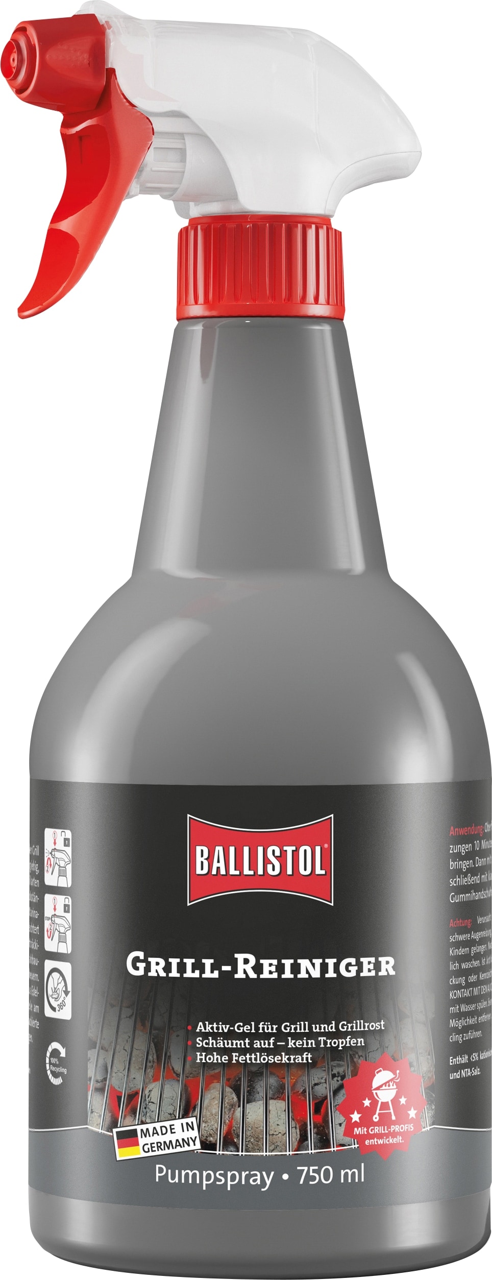 BALLISTOL Grillreiniger 750 ml BALLISTOL Grillreiniger 750 ml