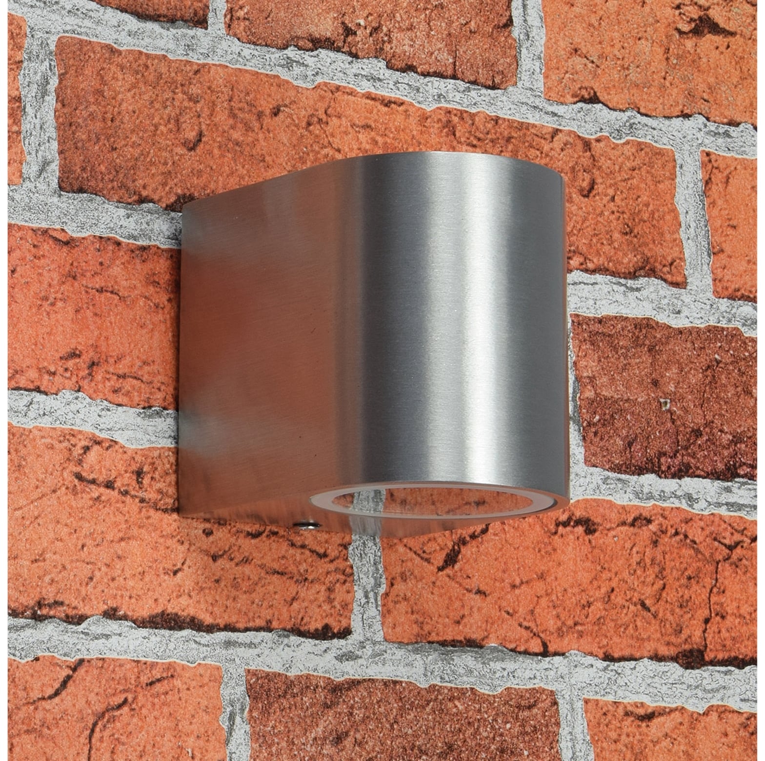 CHILITEC Wandleuchte CTW-1, IP44, GU10, Edelstahl CHILITEC Wandleuchte CTW-1, IP44, GU10, Edelstahl