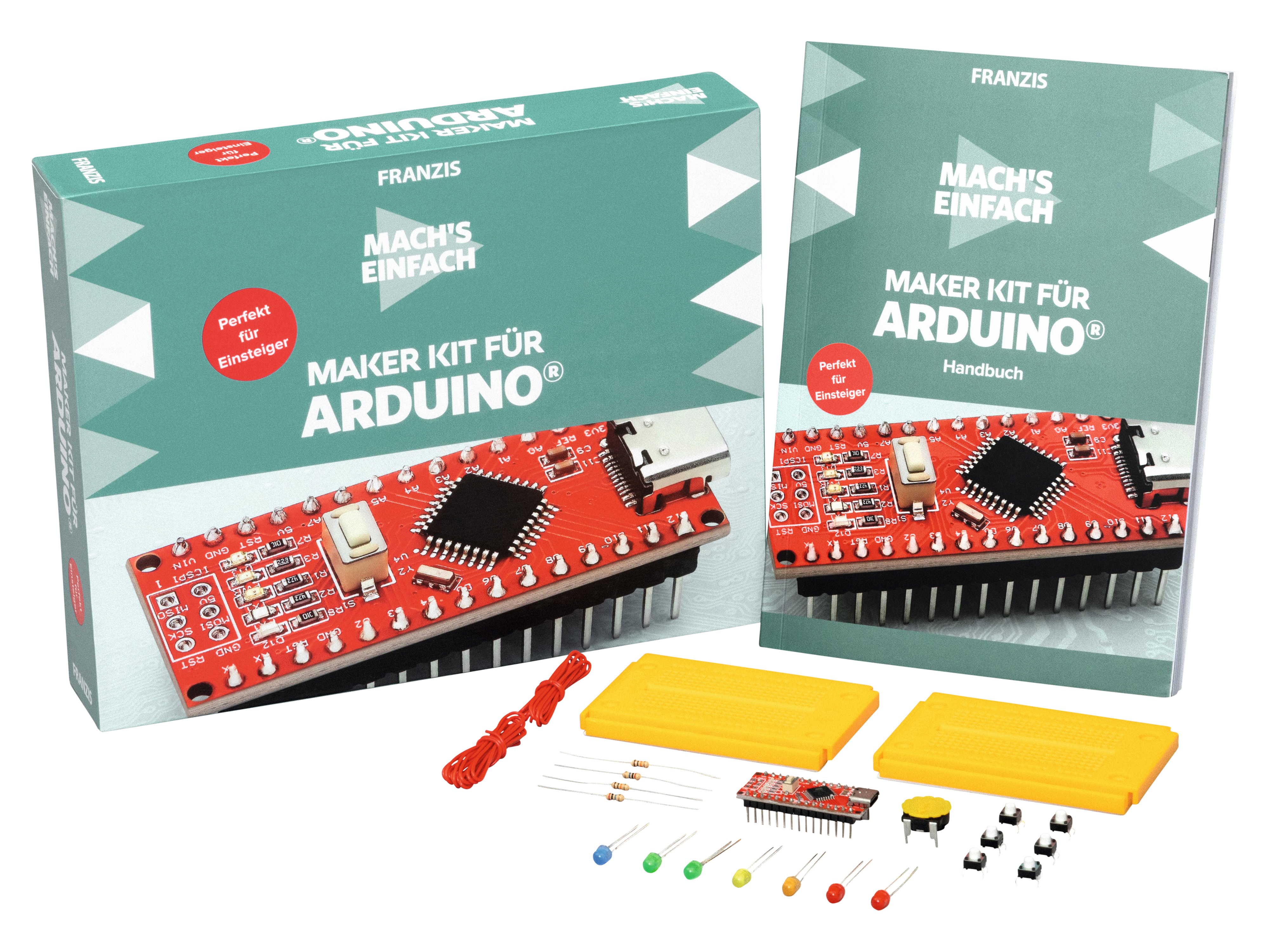 FRANZIS Maker Kit für Arduino FRANZIS Maker Kit für Arduino