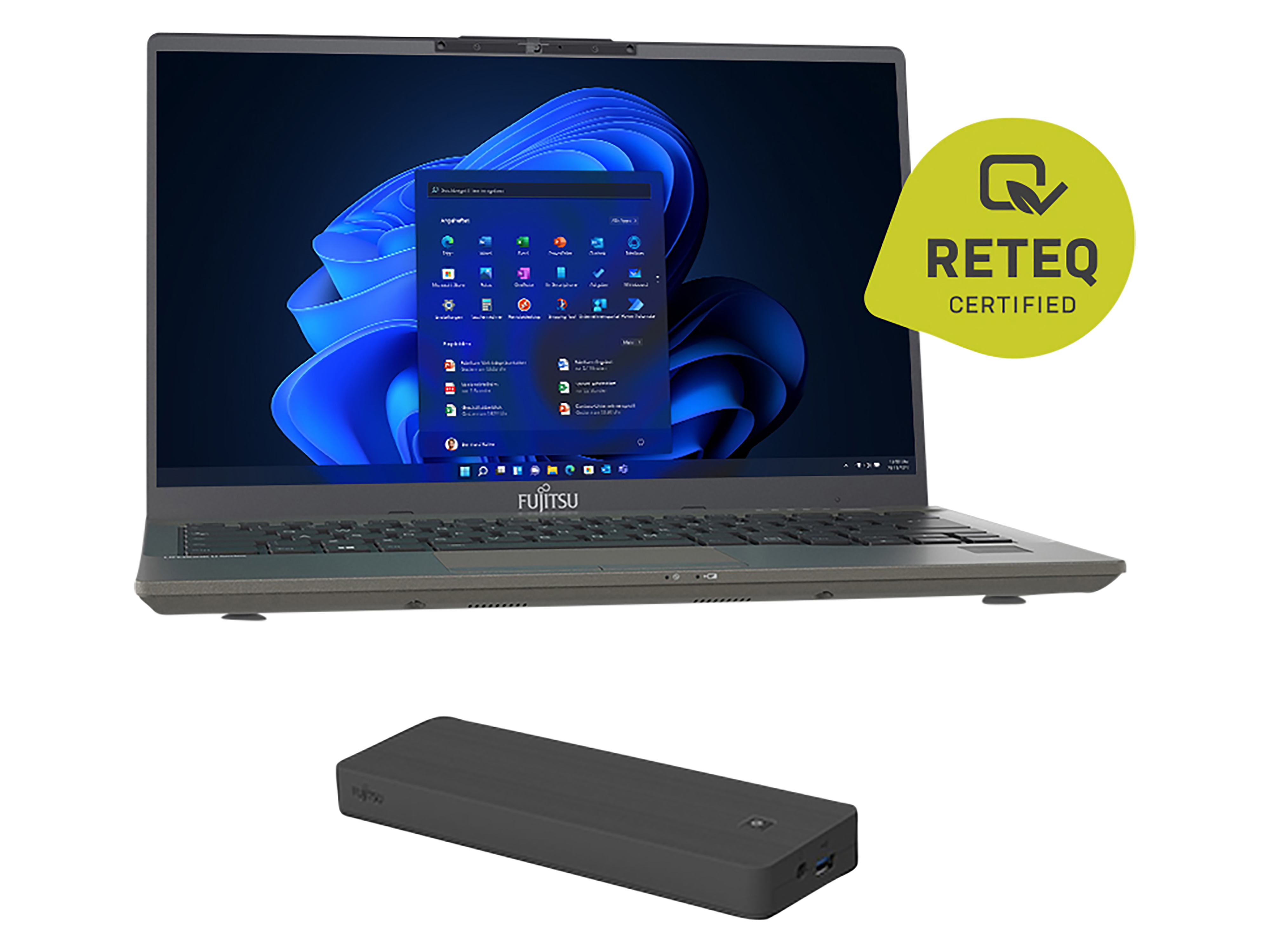 Notebook FUJITSU Lifebook U7411, 35,56 cm (14"), i7, 16GB, 512GB, Win11Home, refurbished