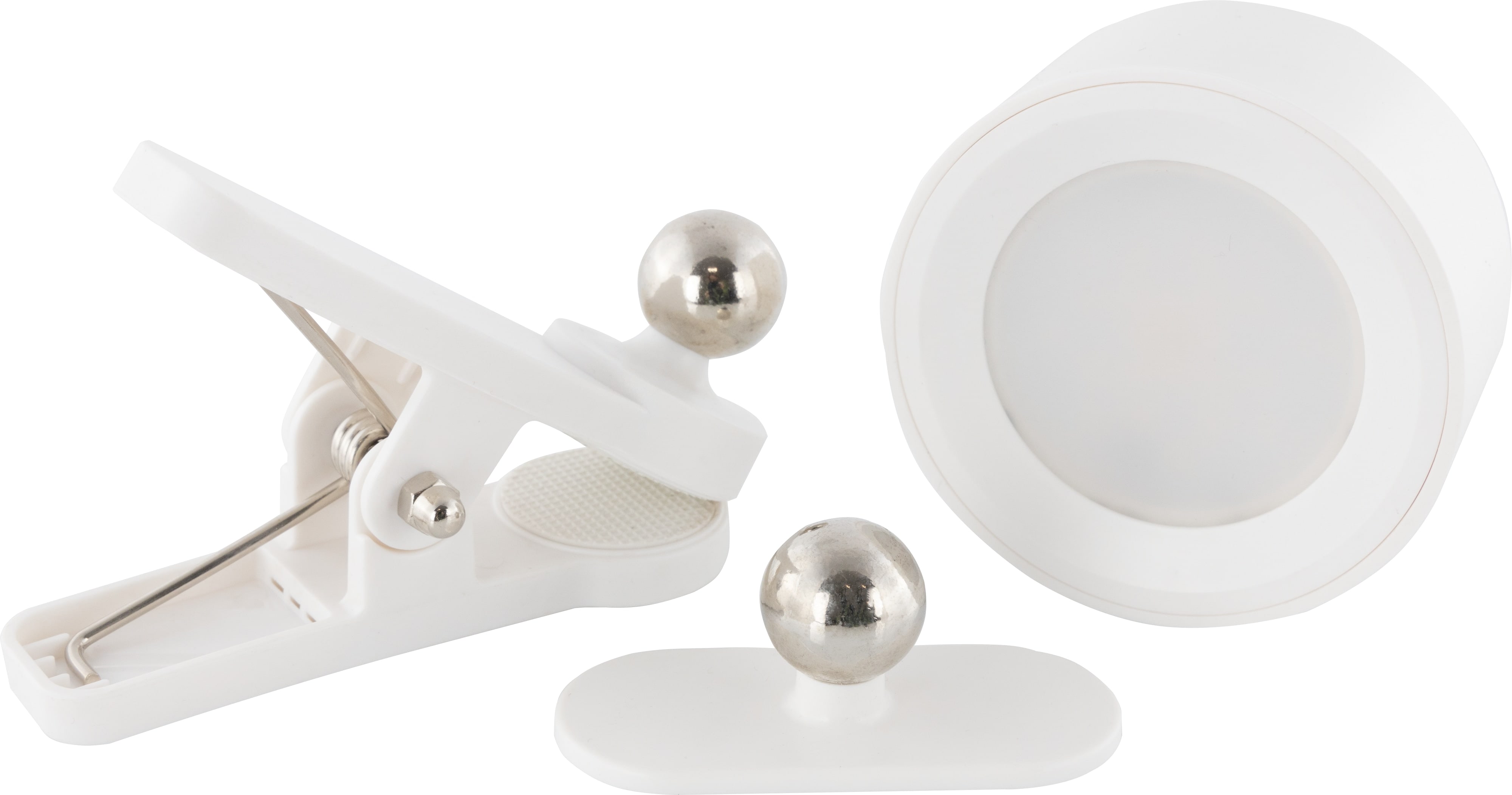 REV LED Akku Clip-Spot, weiß REV LED Akku Clip-Spot, weiß