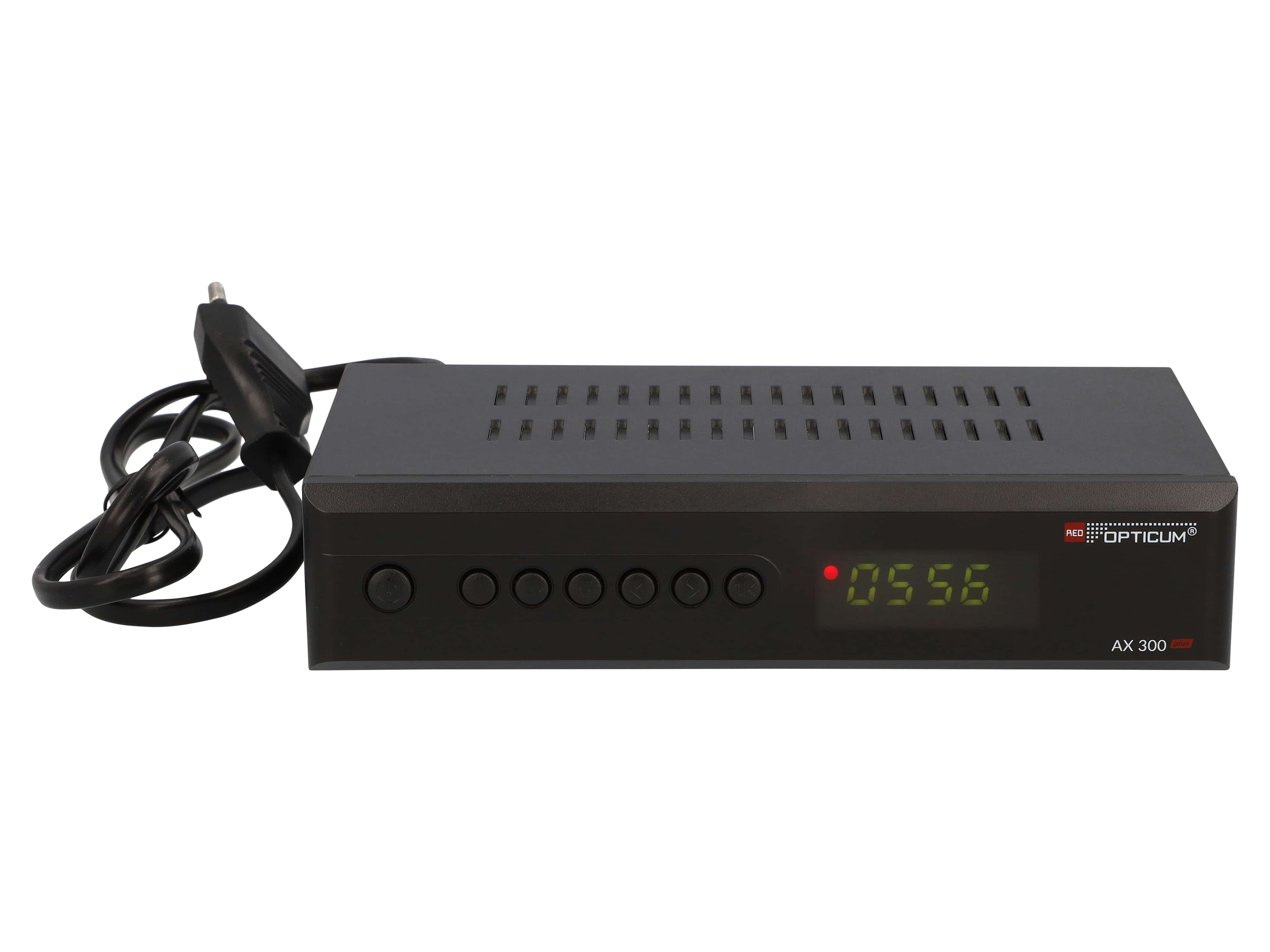 RED OPTICUM DVB-S HDTV-Receiver AX300 Plus, PVRready, schwarz RED OPTICUM DVB-S HDTV-Receiver AX300 Plus, PVRready, schwarz