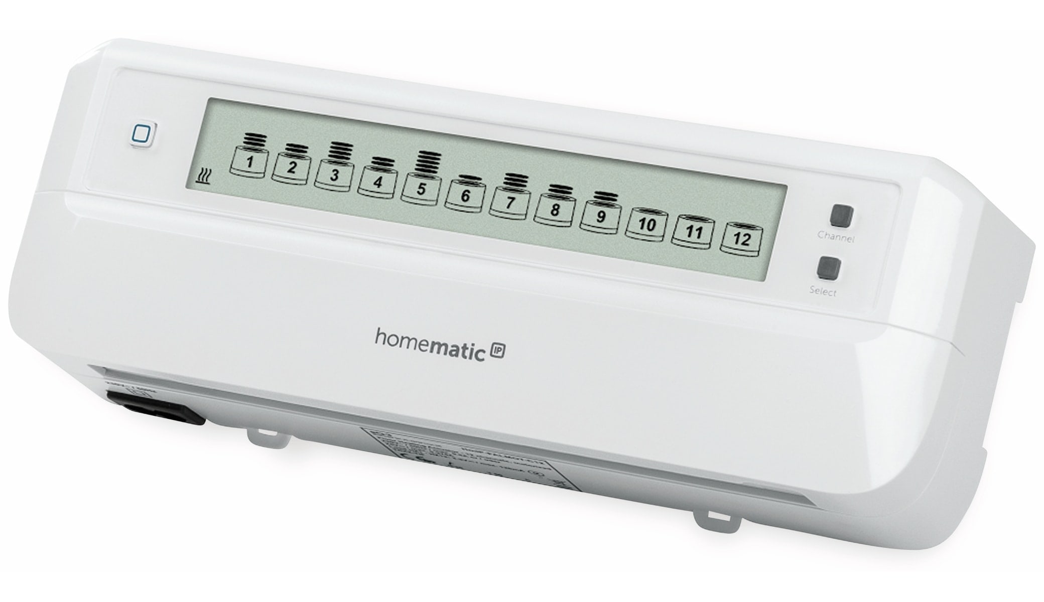 HOMEMATIC IP Smart Home 153621A0, Fußboden- Heizungsaktor, 12-fach, motorisch HOMEMATIC IP Smart Home 153621A0, Fußboden- Heizungsaktor, 12-fach, motorisch