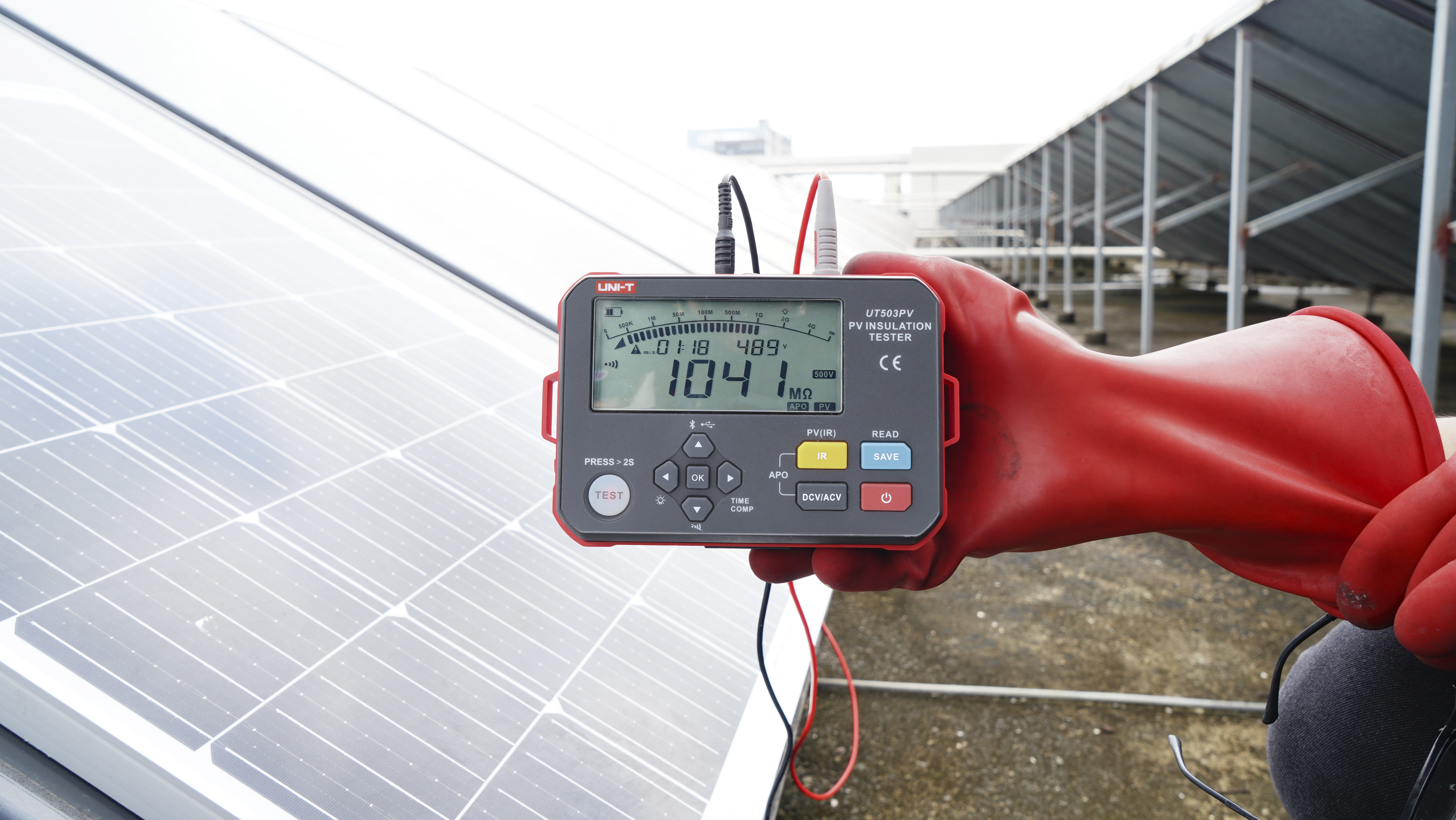 UNI-T PV-Isolationswiderstandstester UT503PV UNI-T PV-Isolationswiderstandstester UT503PV