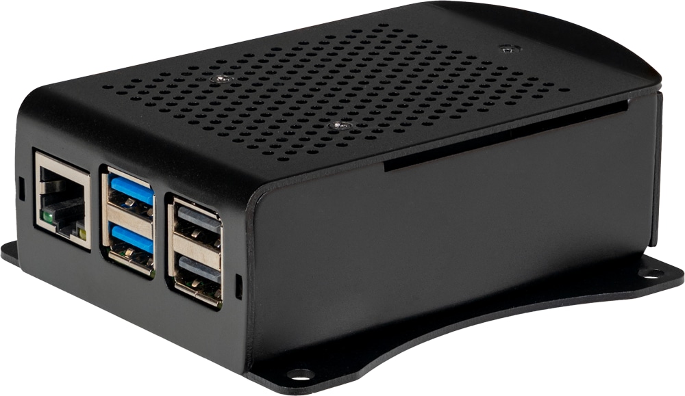 JOY-IT Aluminiumgehäuse mit aktivem Lüfter, RB-AlucaseP5-06B, für Raspberry Pi 5 JOY-IT Aluminiumgehäuse mit aktivem Lüfter, RB-AlucaseP5-06B, für Raspberry Pi 5